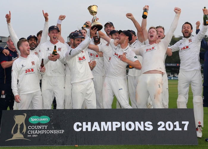 Essex CCC vs Yorkshire CCC, Specsavers County Championship Division 1, Cricket, The Cloudfm County Ground, Chelmsford, Essex, United Kingdom – 27 Sep 2017
