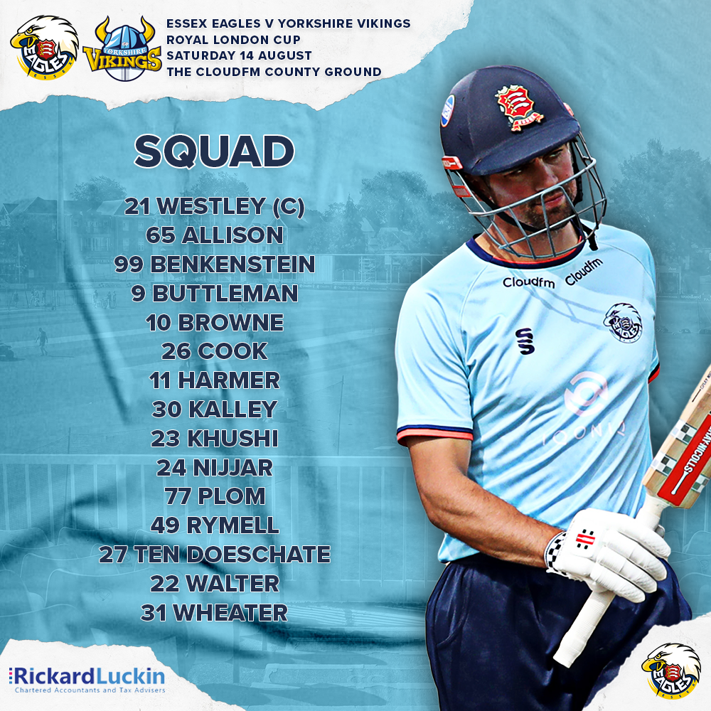 YORKSHIRE SQUAD