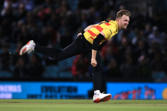 Sam Cook was signed as a Wildcard pick by the Trent Rockets