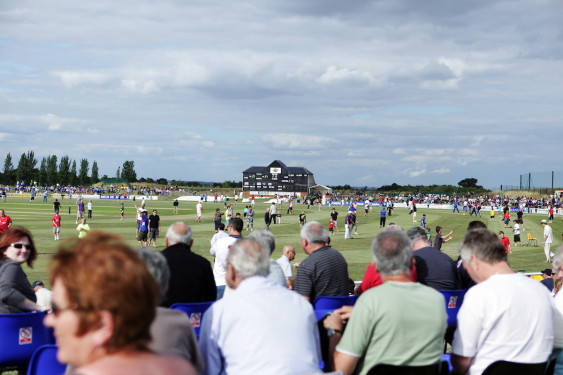 A general view of Garon Park in 2010.