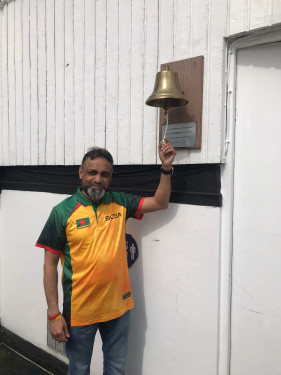 Abdus Salam, President of the UK Bangladesh Cricket Supporters Association