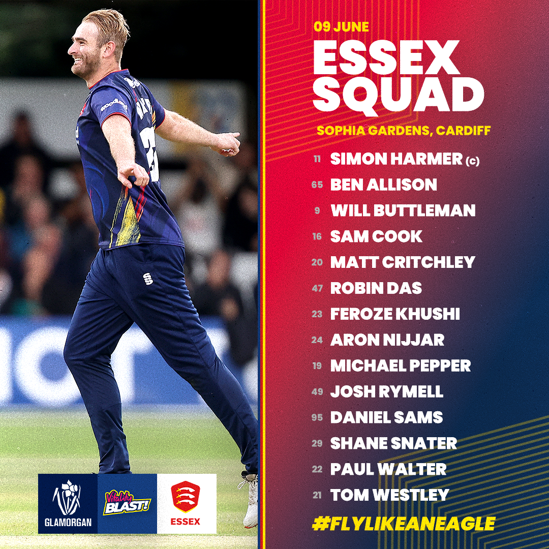 Essex glamorgan squad