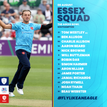 Essex Hampshire Squad