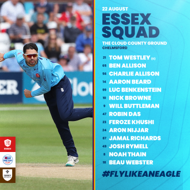 Essex squad Surrey (h)