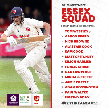 Squad vs Northampton