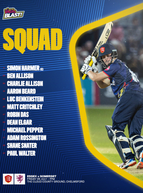 Essex_T20_Squad Somerset